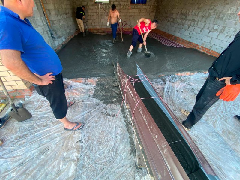 Заливка бетона под гараж в Самаре